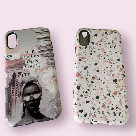 KASE ME Custom iPhone 10 X cases X 2 - Picture 1 of 5
